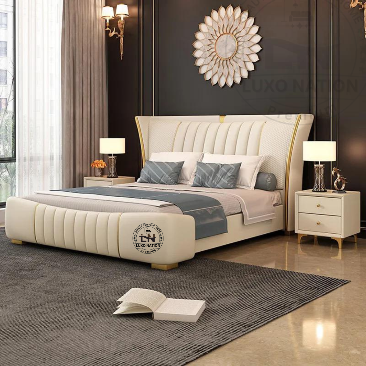 Luxo Nation  Luxury Orion Bed โ Experience Comfort Modern Elegance